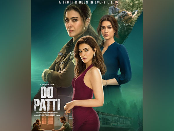 The trailer of 'Do Patti' showcases Kajol in a cop role as she unravels a mystery, with Kriti Sanon playing a double role.