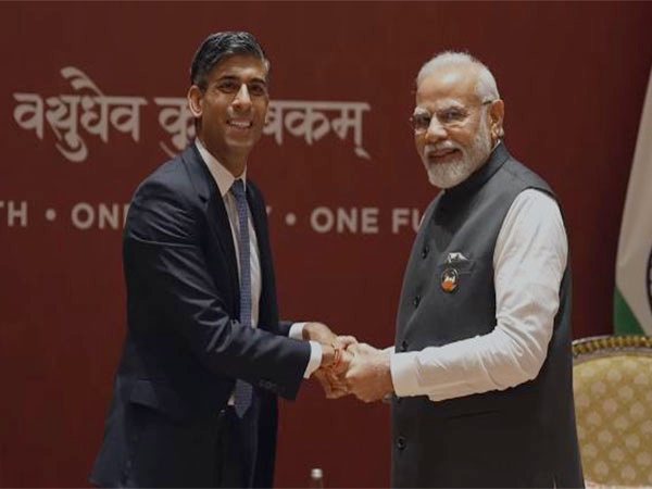 UK PM Rishi Sunak addresses PM Modi, salutes him on political decision win