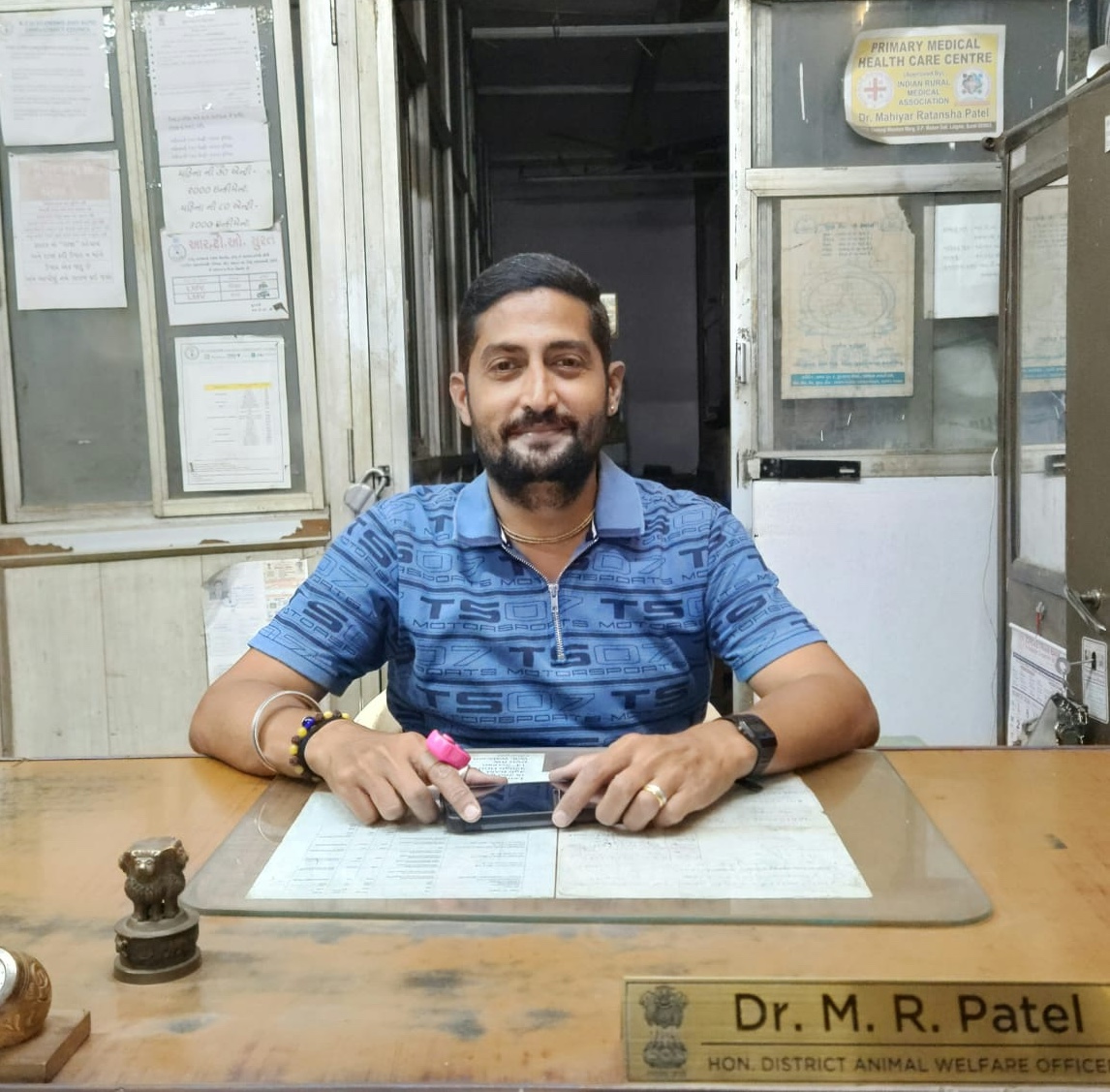 Dr. Mahiyar Ratansha Patel Serving as District Animal Welfare Officer, Advancing Animal Welfare Administration in Gujarat