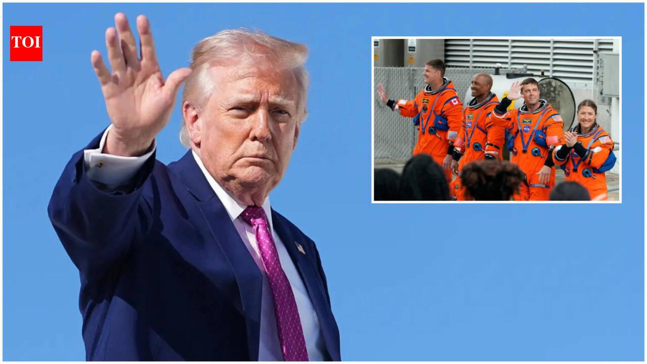 'Entire trip was spectacular': Trump hails Artemis II crew, eyes Mars next