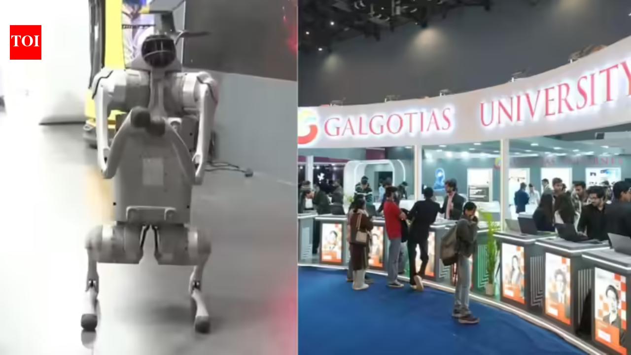 Robodog row: Galgotias University apologises, blames prof's 'enthusiasm of being on camera'